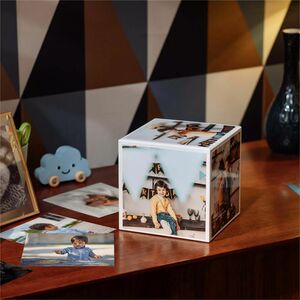 PP-201 5X5 PHOTO CUBE CREATIVE PACK WHITE PINK (40SHEETS) + ACR