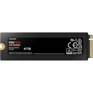 Samsung 990 PRO 4 TB Solid State Drive - M.2 2280 Internal - PCI Express NVMe (PCI Express NVMe 4.0 x4) - Gaming Console D