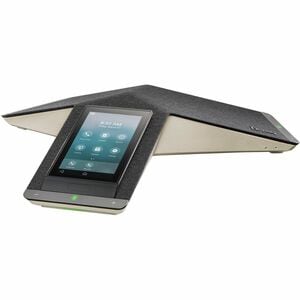 Poly Trio C60 IP Conference Station - Corded/Cordless - Bluetooth, Wi-Fi - Tabletop - Black - 3 x Total Line - VoIP - 12.7