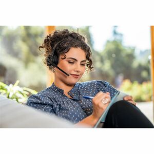 Poly Savi 8200 Office 8210 Kabellos Helmet, Kopfbügel Mono Headset - Schwarz - Monaural - Ohrumschließend - 20 Hz bis 20 k