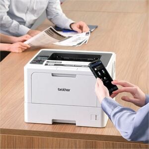 Brother HLL5210DN Desktop Wired Laser Printer - Monochrome - 48 ppm Mono - 1200 x 1200 dpi Print - Automatic Duplex Print 