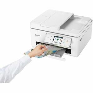 Imprimante Jet d'Encre Multifonction Canon PIXMA TS7650i Sans fil - Couleur - Blanc - Copieur/Imprimante/Scanner - Résolut