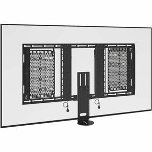 Chief 6" Camera Shelf - For Tempo Flat Panel Wall Mount - Black - Height Adjustable - 15 lb Load Capacity