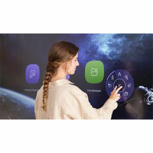 BenQ RE6503A 1651 mm 4K UHD LCD Collaboration Display - Cortex A55 - 4 GB - Infrarosso (IrDA) - Touchscreen - 16:9 Rapport