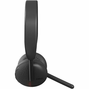 Dell WL3024 Kabellos Auf den Ohren, Kopfbügel Stereo Headset - Schwarz - Microsoft-Teams-Zertifizierung - Siri, Google Ass