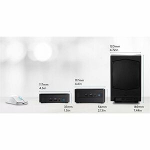 Sistema Barebone Asus NUC 12 Pro NUC12WSKv7 - Mini PC - Core i7 12° Gen i7-1270P Dodeca core (12 Core) - Intel Chip - 64 G