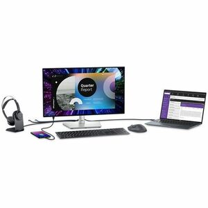 Dell UltraSharp U2424HE 24 Zoll Class Full HD LED-Monitor - 16:9 Format - Schwarz - 60,5 cm (23,8 Zoll) Viewable - IPS-Tec