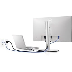 23.8IN U2422HE ULTRASHARP USB-C HUB 16:9 IPS 1920X1080 60HZ 8MS 250CD/M2 HEIGHT-ADJUSTABLE TILT SWIVEL PIVOT VESA MOUNT [1