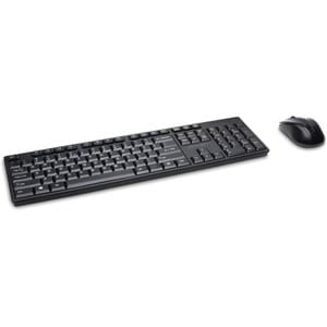 Kensington Pro Fit Tastatur & Maus - Englisch (US), International - 1 - Kabellos, Funk USB, Schwarz - Laser, Kabellos, Fun