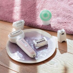 Panasonic ES-EY80 Epilator - Pink - 2 Disc - Cordless - 3 Speed Setting - 0.50 Hour Maximum Battery Run Time - 1 Hour Maxi