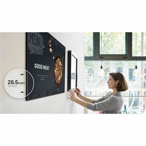 Samsung QM50C 50" LCD Digital Signage Display - 24 Hours/7 Days Operation - Vertical Alignment (VA) - 3840 x 2160 - Edge L