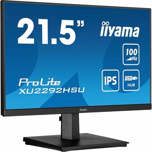 iiyama ProLite XU2292HSU-B6 22 Zoll Class Full HD LED-Monitor - 16:9 Format - Mattschwarz - 54,6 cm (21,5 Zoll) Viewable -