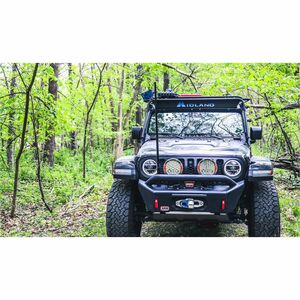 Midland MicroMobile MXAT04VP 6.6dB Gain Highland Tall Heavy-Duty Bull Bar Antenna System - 462 MHz to 468 MHz - 7 dB - Two