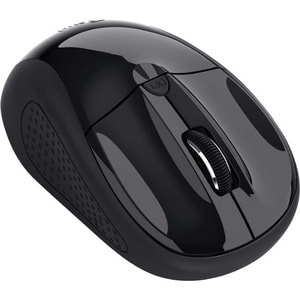 Trust Maus - Funkfrequenz - USB 1.0 - Optisch - 4 Taste(n) - Schwarz - Kabellos - 2,40 GHz - 1600 dpi Auflösung - Scroll-R