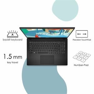 MSI Modern 15 H C13M Modern 15 H C13M-082XES 39.6 cm (15.6") Notebook - Full HD - Intel Core i7 13th Gen i7-13620H - 32 GB