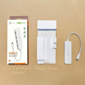 j5create JCH345EW-N Hub USB - USB Tipo C - 4 Total USB Port(s)