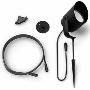 Philips Hue Lily XL Outdoor spot light - 7.5" Height x 4.4" Width - 1 x 15 W LED Bulb - Dimmable, Voice Control - 1060 lm 