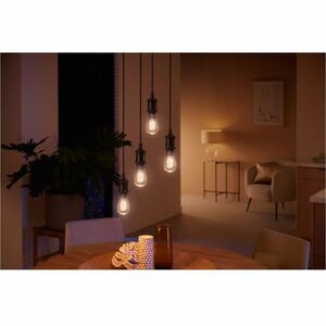 Philips Hue LED Filament Light Bulb - 7 W - ST19 Size - White Ambiance Light Color - E26 Base