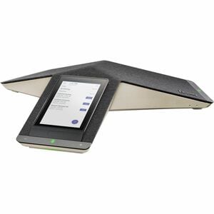 Poly Trio C60 IP Conference Station - Corded/Cordless - Wi-Fi, Bluetooth - Tabletop - Black - TAA Compliant - 3 x Total Li