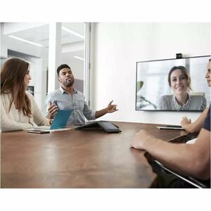 Poly Trio IP Conference Station - Corded/Cordless - Bluetooth, Wi-Fi, NFC - Black - VoIP - 12.7 cm (5") LCD - IEEE 802.11a