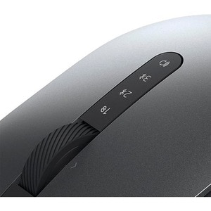 Dell MS5320W Mouse - Bluetooth/Radio Frequency - Optical - 7 Button(s) - Titan Gray - Wireless - 2.40 GHz - 1600 dpi - Scr