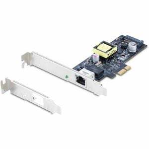 StarTech.com 1-Port 2.5Gbps PCI Express PoE Network Card, Intel I225-V, PCIe 802.3af/at PoE+ Multi-Gigabit NIC, SATA Power