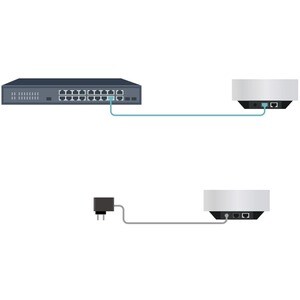 TP-Link Deco X50-PoE Wi-Fi 6 IEEE 802.11 a/b/g/n/ac/ax Ethernet Wireless Router - Dual Band - 2.40 GHz ISM Band - 5 GHz UN