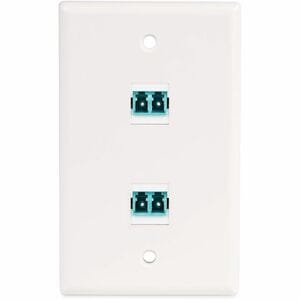 StarTech.com LC LC Kupplung, LC Glasfaserverbindung, LC/UPC LWL Duplex Kupplung, Glasfaserkabel Stecker für Patch Panele -