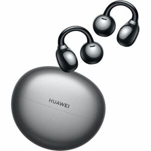 Huawei FreeClip True Wireless Earbud, Behind-the-ear Stereo Earset - Black - Binaural - In-ear