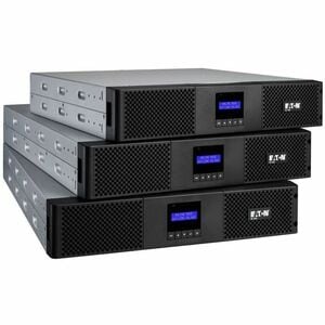 UPS online a doppia conversione Eaton 9E2000IR - 2 kVA/1,80 kW - 2U Rack-Montabile - 4,50 Minuto Stand-by - 230 V ca, 120 