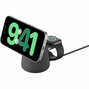 Belkin BoostCharge Pro Induktionsladegerät - für iPhone, Smartwatch, AirPod - Eingangsstecker: USB - Proprietär - MagSafe-