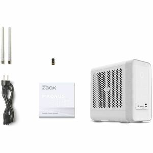 Zotac MAGNUS ONE ERP54060W Gaming-Barebone-System - Mini-PC - Core i5 13. Gen. i5-13400 3,30 GHz Deca-Core - Intel Chip - 