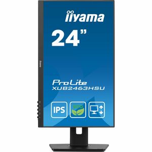 iiyama ProLite XUB2463HSU-B1 24 Zoll Class Full HD LED-Monitor - 16:9 Format - Mattschwarz - 60,5 cm (23,8 Zoll) Viewable 
