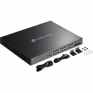 TP-Link SG3428XMP 24 Anschlüsse Verwaltbar Ethernet-Switch - Gigabit-Ethernet, 10 Gigabit Ethernet - 10/100/1000Base-T, 10
