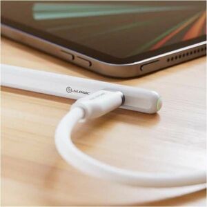Alogic iPad Stylus Pen - 1 - Replaceable Stylus Tip - White - Tablet Device Supported