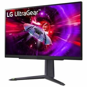 LG UltraGear 27GR75QB-B 27" Class Gaming LCD Monitor - 16:9 - Matte Purple Gray, High Glossy Black, Matte Black - 27" View