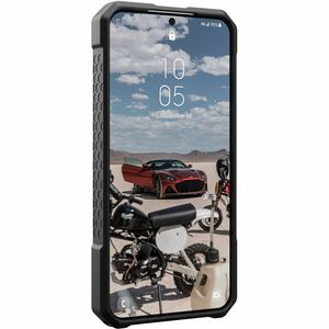 Urban Armor Gear Monarch Rugged Case for Samsung Galaxy S24 Smartphone - Carbon Fiber - Impact Resistant, Anti-slip, Scrat