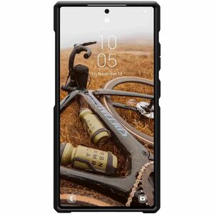 Urban Armor Gear Metropolis LT Pro Case for Samsung Galaxy S24 Ultra Smartphone - Hex Pattern - Kevlar Black - Impact Abso