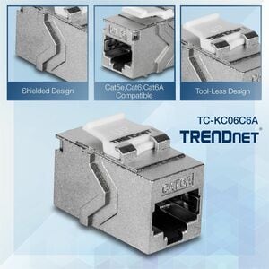 TRENDnet TC-KC06C6A Netzwerkanschluss - 6 - Abschirmung