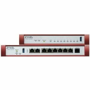 ZYXEL ZyWALL USG FLEX 100HP Network Security/Firewall Appliance - 1 Year Security Bundle - 8 Port - 10/100/1000Base-T - Gi