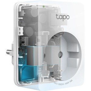 Smart Plug TP-Link Tapo P110 - 230 V AC / 10 A - Alexa, Google Assistant Pris en charge