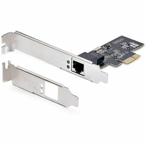 StarTech.com 1-Port 2.5G NBASE-T PCIe Network Card, Computer Network Interface Card, Intel®I225-V; Single-Port Ethernet, M
