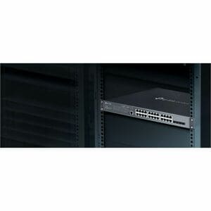 Switch Ethernet Omada 25 Porte Gestibile - Gigabit Ethernet - 10/100/1000Base-T, 1000Base-X - Nero - 2 Layer supportato - 