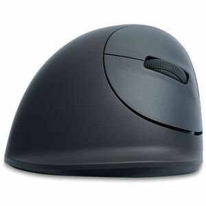 R-Go HE Vertical mouse Maus - Bluetooth - USB Typ-A - Optisch - 3 Taste(n) - Grau - Kabellos - 10 m - 2,40 GHz - 1600 dpi 