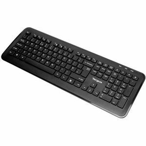 Targus AKM610UK Keyboard & Mouse - QWERTY - English (UK) - USB Wireless RF 2.40 GHz Keyboard - Keyboard/Keypad Color: Blac