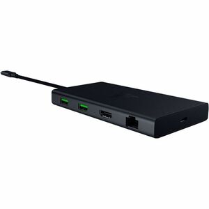 Station d'accueil Razer USB Type C pour Écouteurs, Haut-Parleur, Moniteur, Tablette, Notebook, Ordinateur de bureau, Lecte