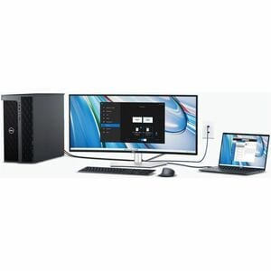 Dell UltraSharp U3425WE 34 Zoll Class UW-QHD Gekrümmter Bildschirm LED-Monitor - 21:9 Format - Schwarz, Silber - 86,6 cm (