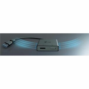 i-tec Video Adapter - 1 x Displayport Digital Audio/Video - Female, 1 x Displayport Digital Audio/Video - Female - 1 x USB