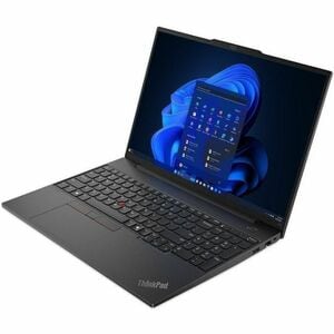 Lenovo ThinkPad E16 Gen 2 21M5000HUS 16" Notebook - WUXGA - AMD Ryzen 5 7535U - 8 GB - 256 GB SSD - English Keyboard - Bla