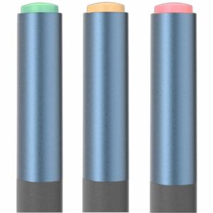 DEQSTER Stylus - 1 - Aktiv - Ersetzbare Stylus-Spitze - Polycarbonat, Aluminium, Polyoxymethylen (POM) - Grau, Blau - Tabl